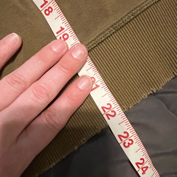 Free People Olive Green Top - Picture 4 of 5